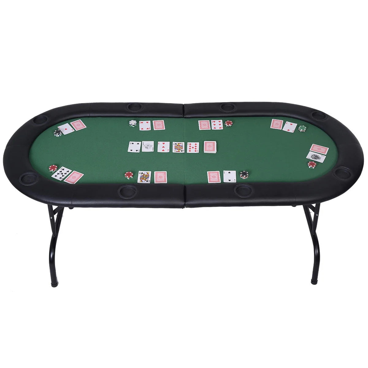 Foldable 8 Player Poker Table R273