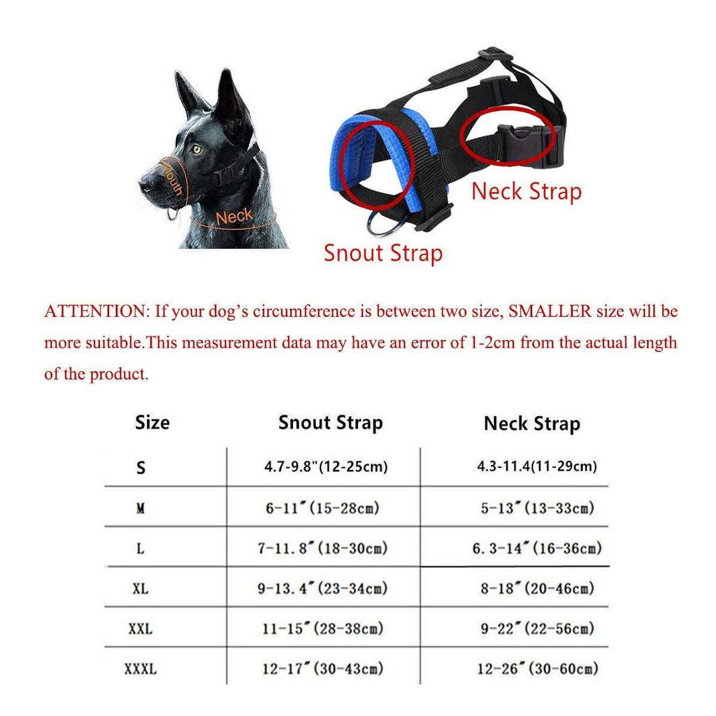 Dog Muzzle for Small, Medium, Large Dogs U834724