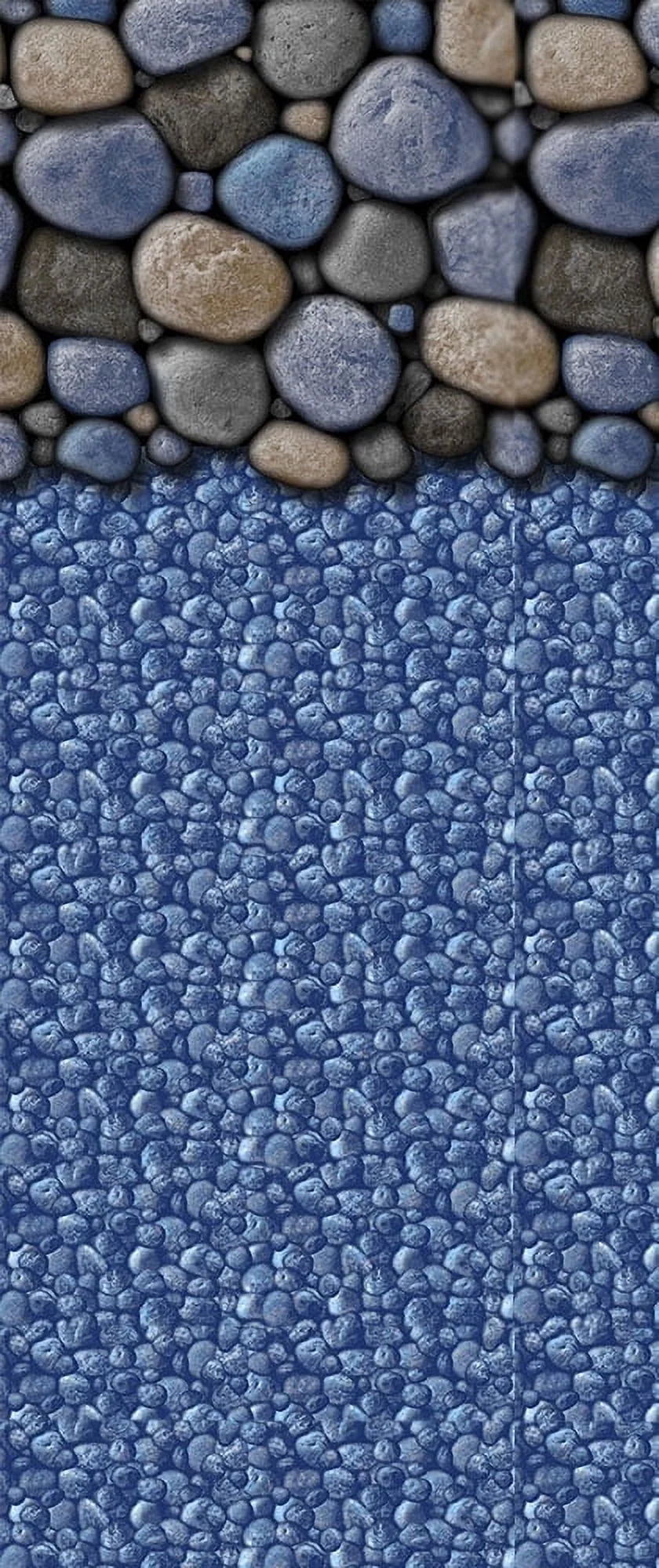 24' Round Overlap Pool Liner 54" Height 25 Gauge Q58598