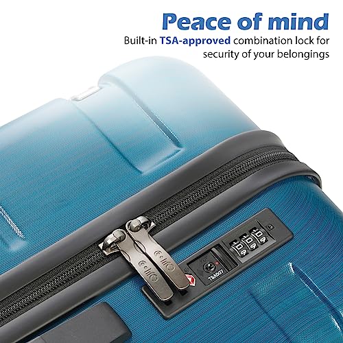 Expandable PC+ABS Spinner Suitcase with TSA Lock 20in 24in 28in W8329