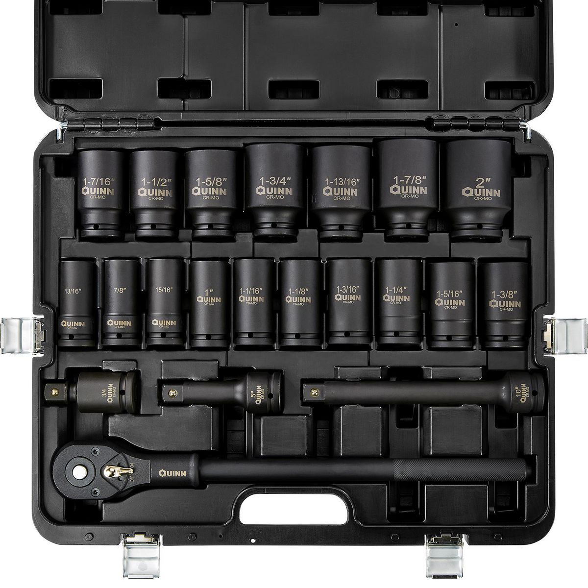3/4 in. Drive SAE Ratchet and Deep Impact Socket Set, 21-Piece M318