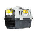 Grey 2-Door Pet Kennel X8101