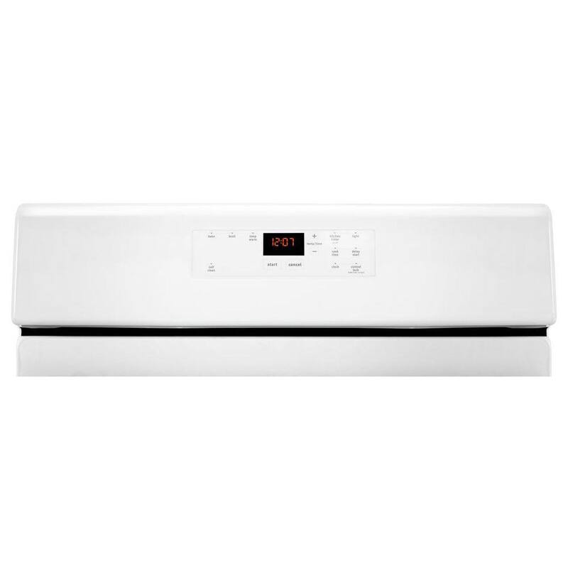 5.0 cu. ft. Gas Range with 5th Oval Burner in White X504