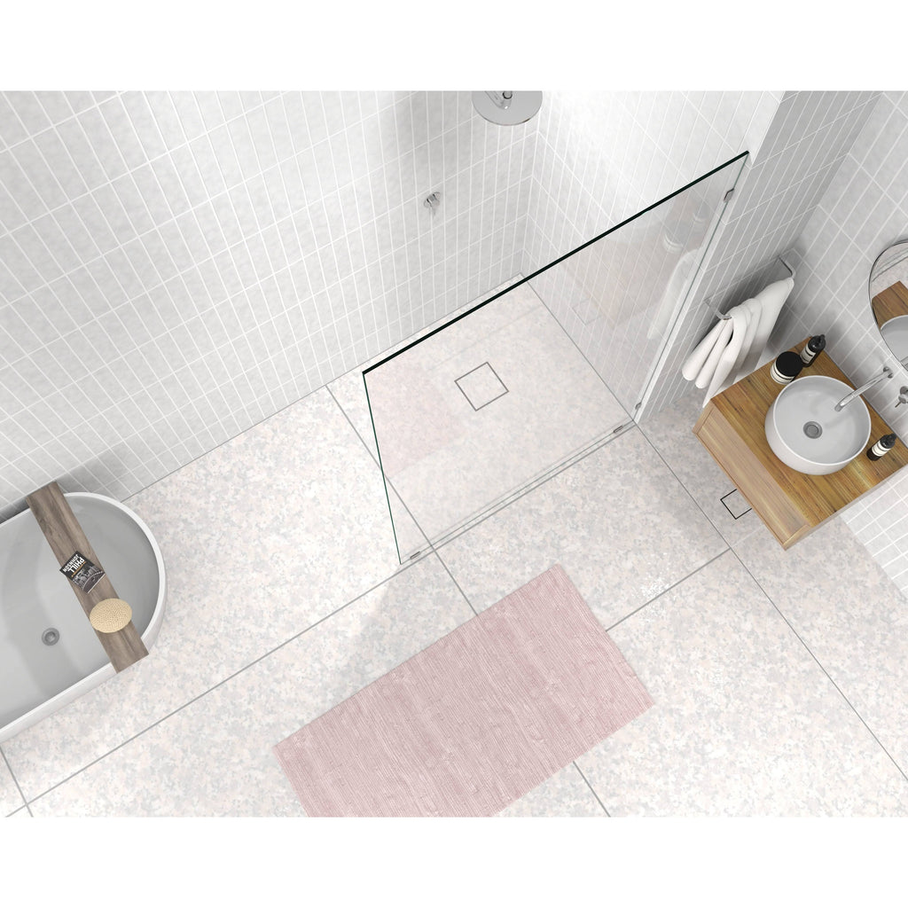 78x22 Frameless Shower Door Oil Rubbed Bronze F3345