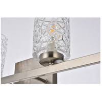 4 Lights Bath Sconce with Clear Shade E3238