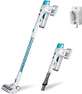 Cordless Stick Vacuum Lightweight 2-Speed Blue Q21552