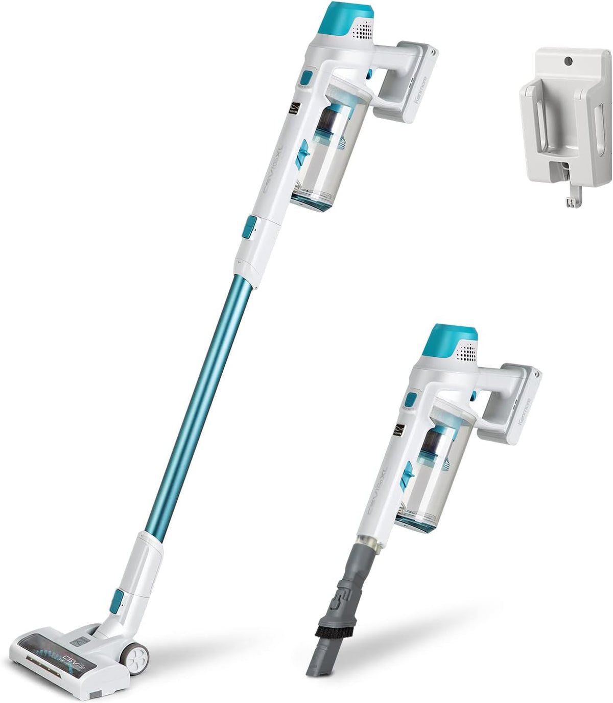 Cordless Stick Vacuum Lightweight 2-Speed Blue Q21552