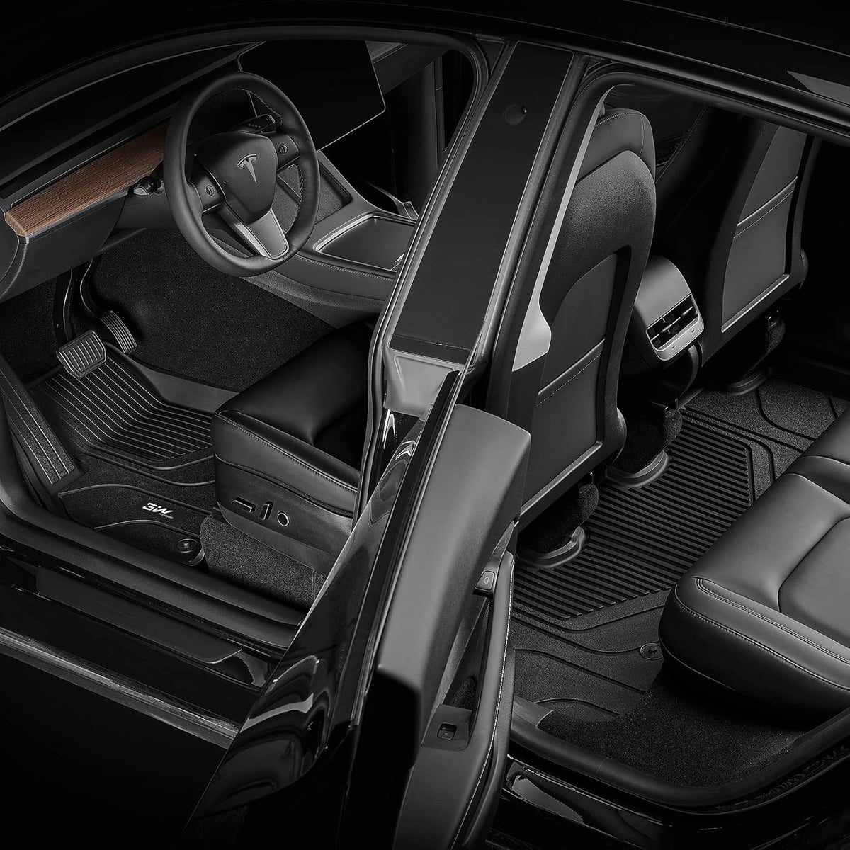 All Weather TPE Floor Mats and Cargo Liner V81041