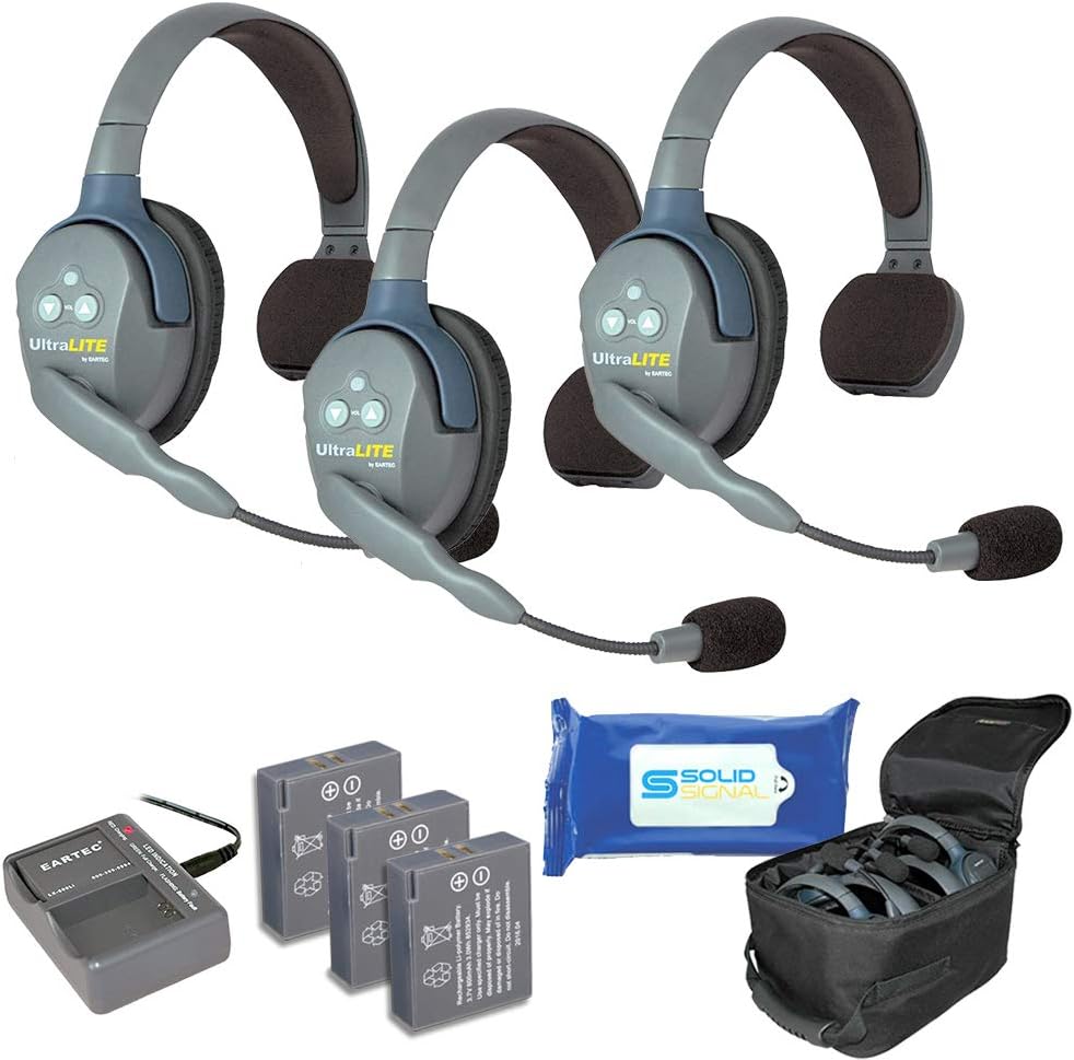 Full Duplex Wireless Headset Communication for 2 Users F176