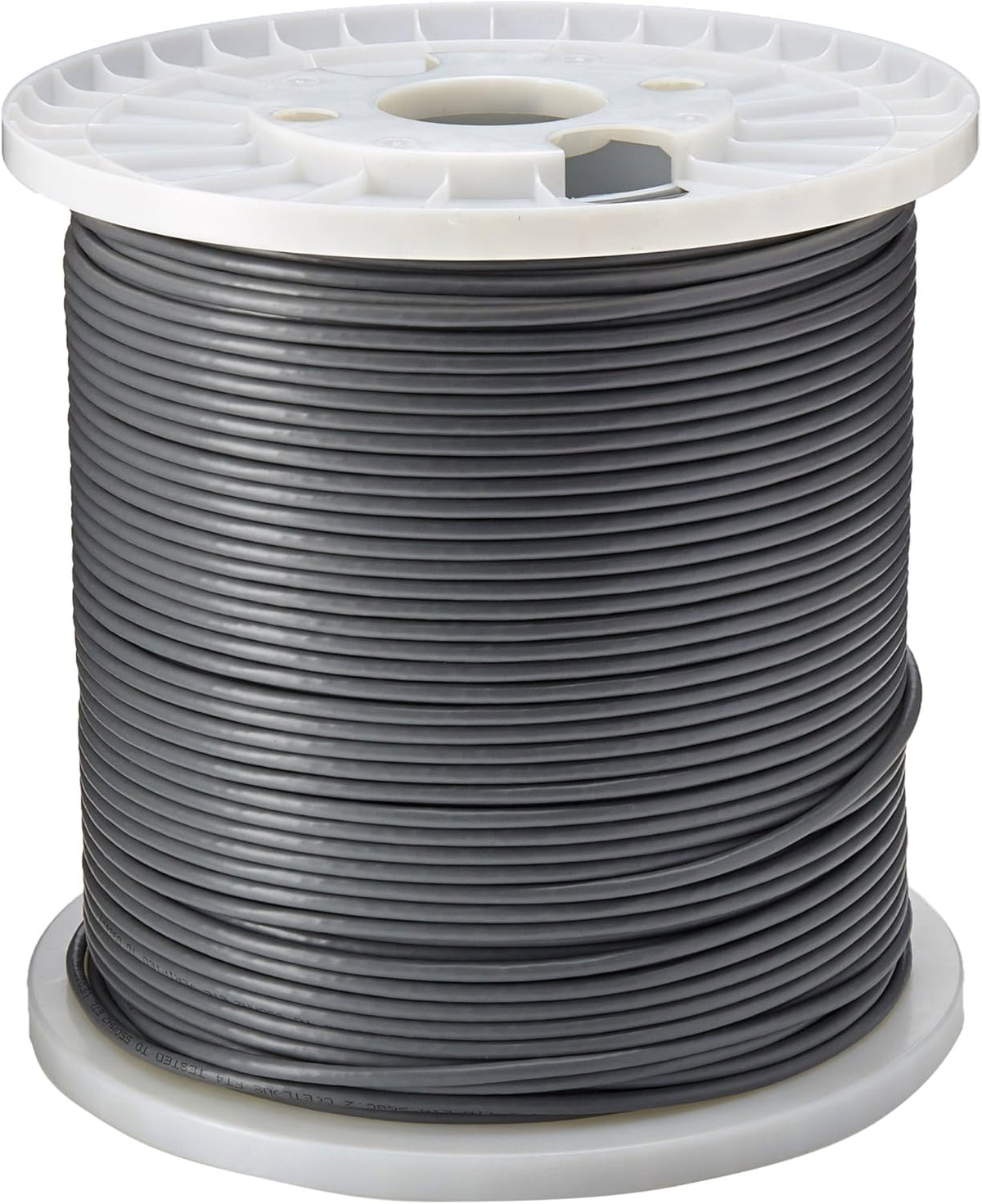 Cat6 Solid-Core Cable, Black, 1000' M258
