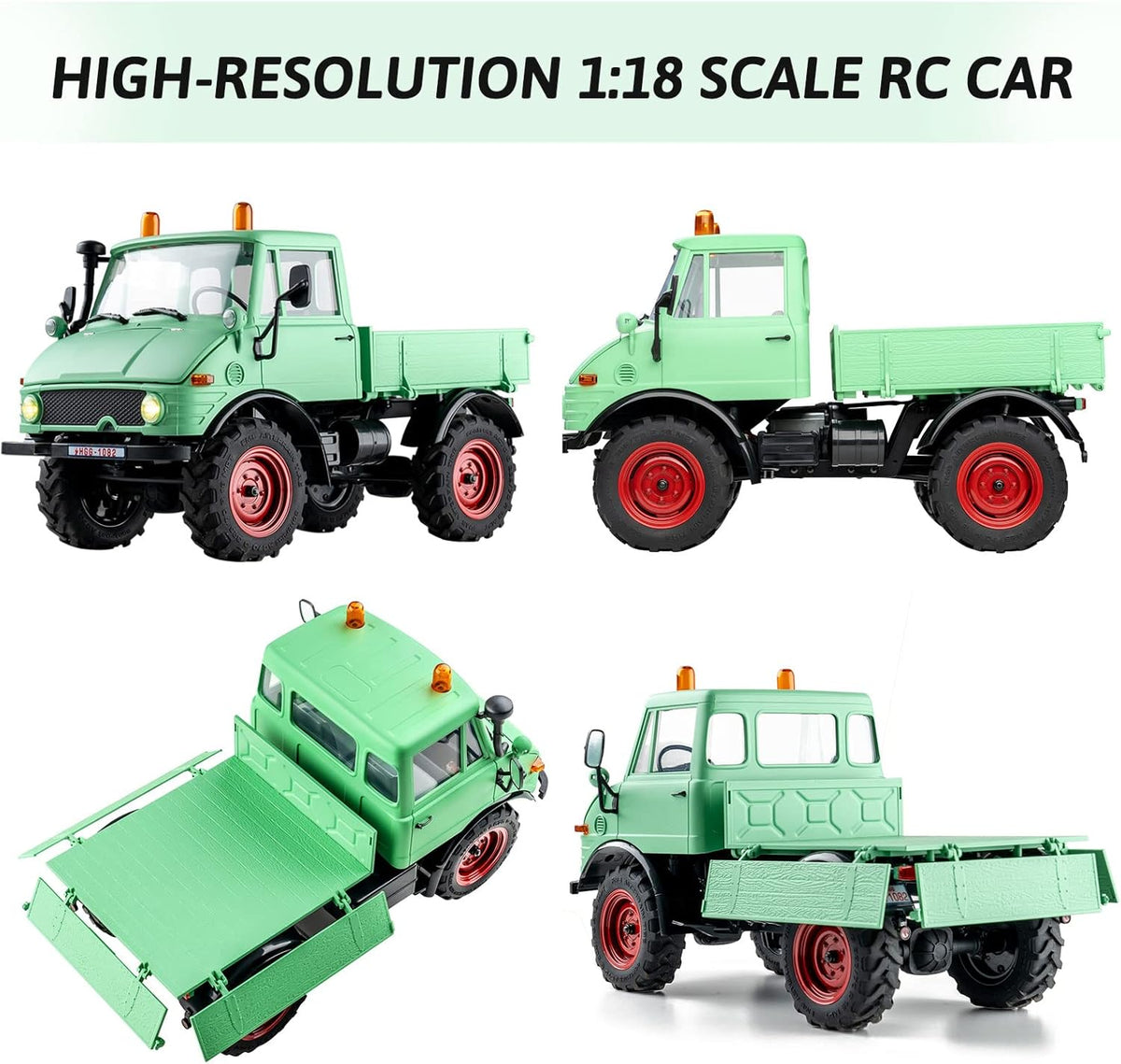 1/18 4WD RC Off-Road Crawler with LED Lights Q5083