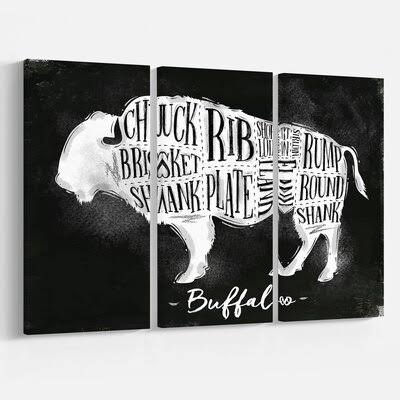 Canvas Oil Painting Print Multi-Piece Image E92331