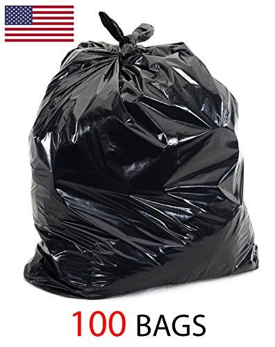 45-50 Gallon 3mil Heavy Duty Contractor Garbage Bag F808