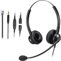 Noise Canceling Microphone Mono Call Center Office Headset with RJ9 Jack & 3.5mm Connector R507205
