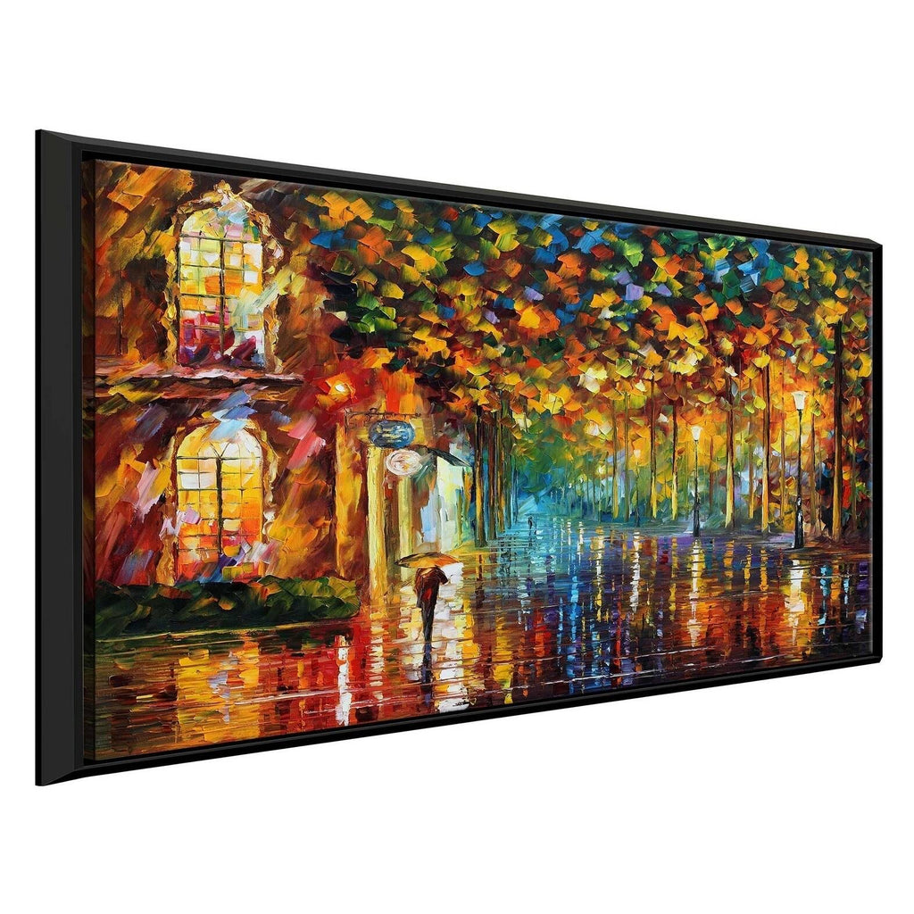 Framed Oil Painting Print on Canvas E1659