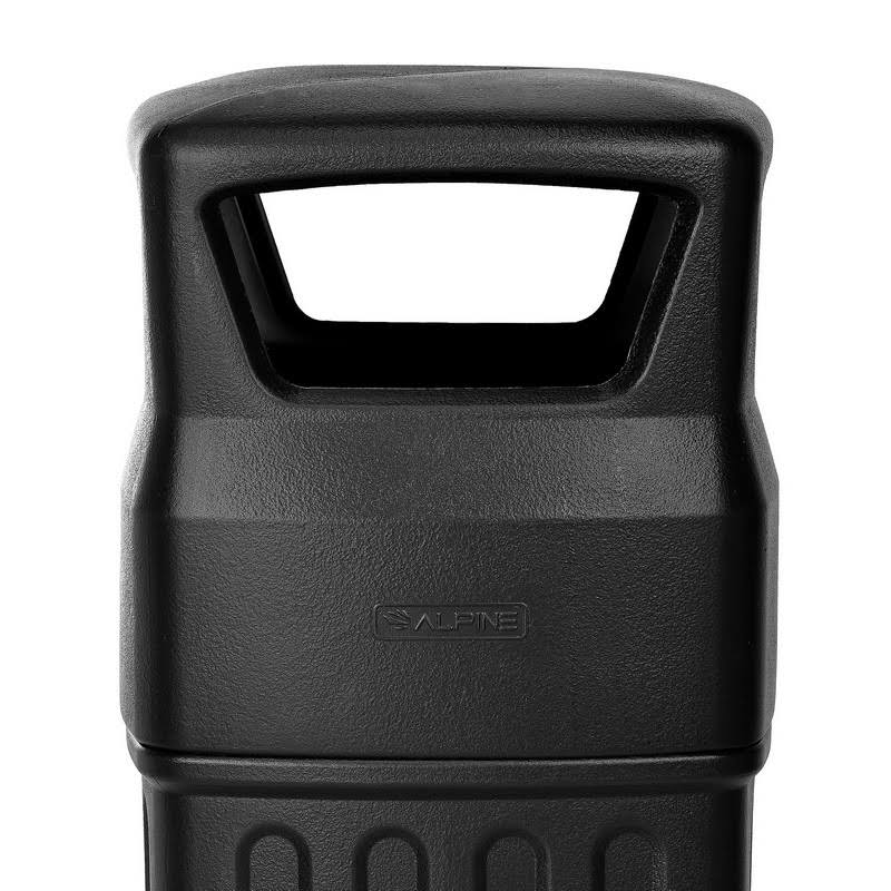 Black 16-Gallon Outdoor/Indoor Trash Can X4257