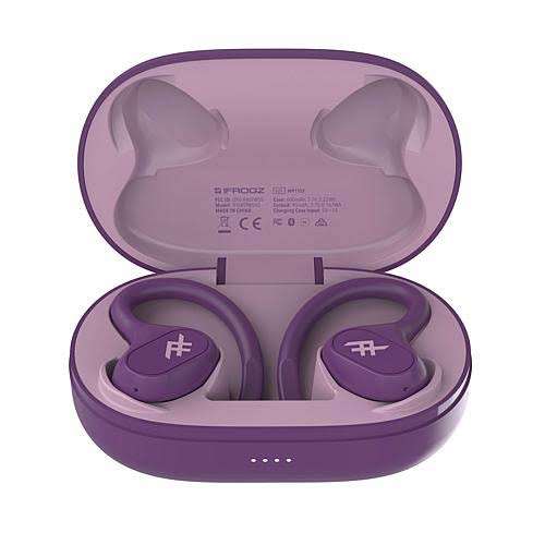 Purple Truly Wireless Earbuds with Charging Case P225168