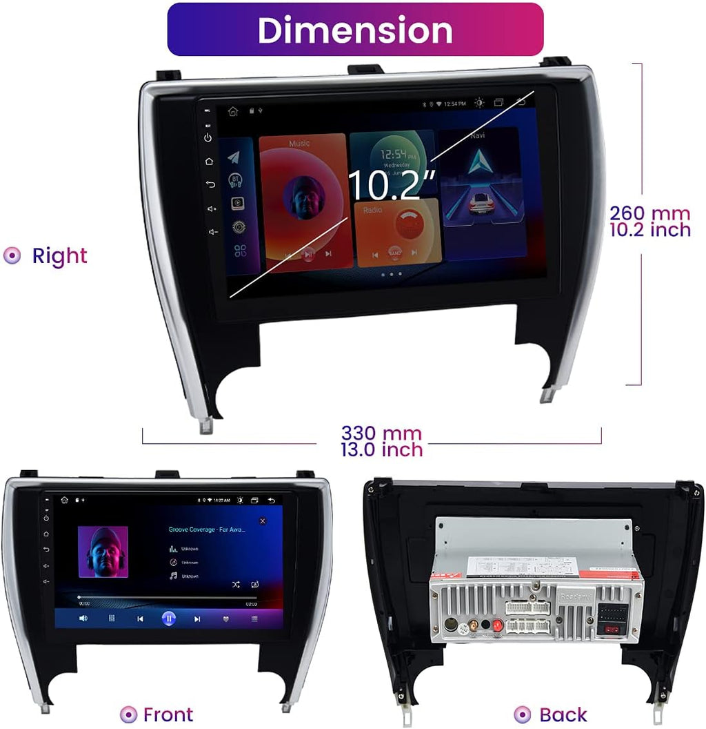 Android Auto Car Stereo 4GB+64GB Touch Screen P9640
