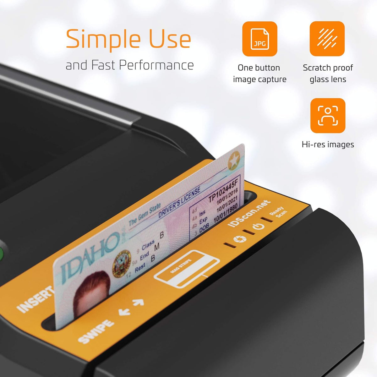 ID Scanner Desktop Solution with M280 ID Scanner Y6061
