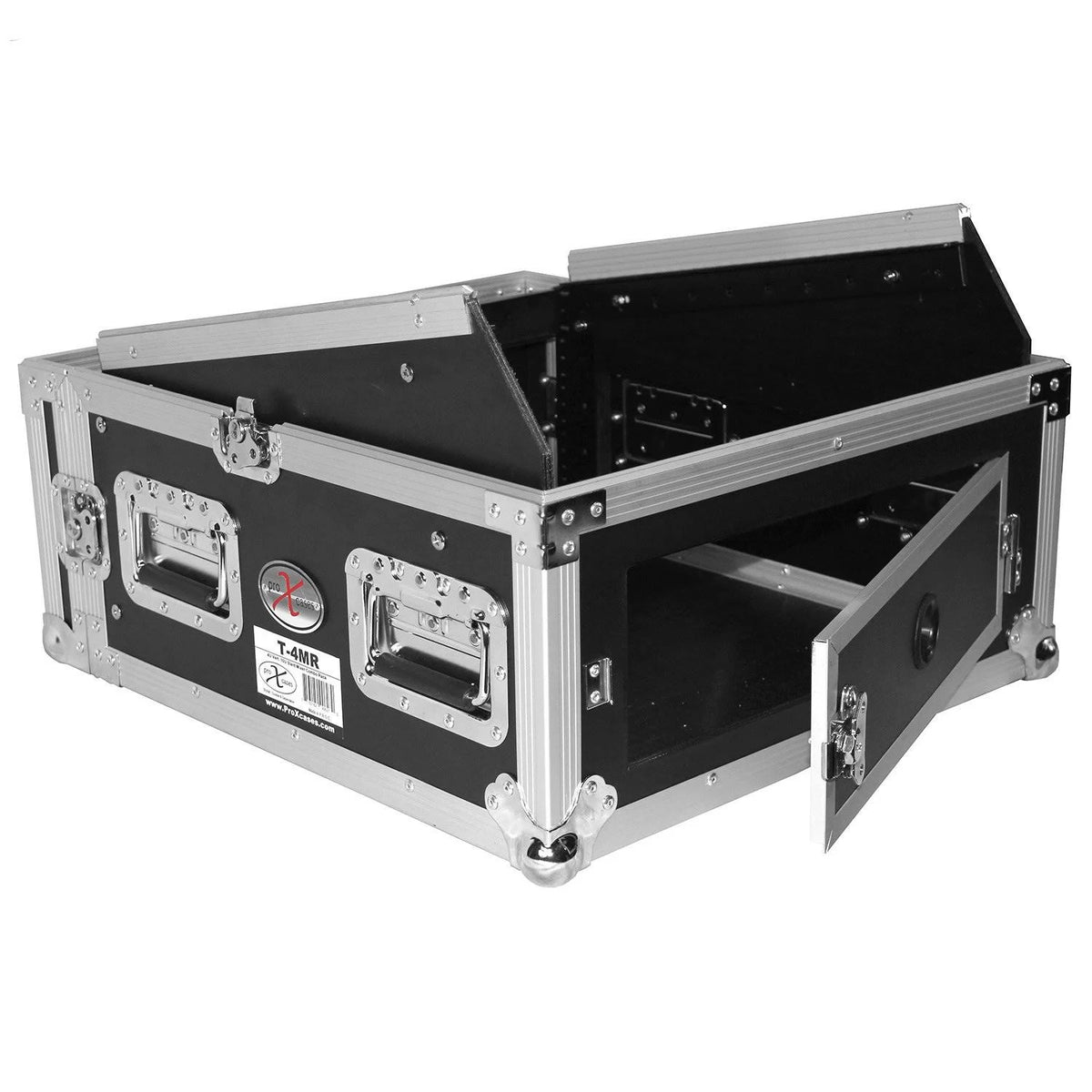 4U Rack x 10U Top Mixer DJ Combo Flight Case X385
