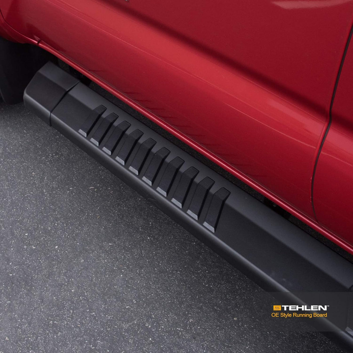 Aluminum Running Boards Matte Black J7282