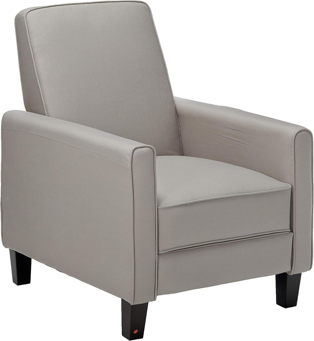 Gray Fabric Recliner Club Chair Z22941