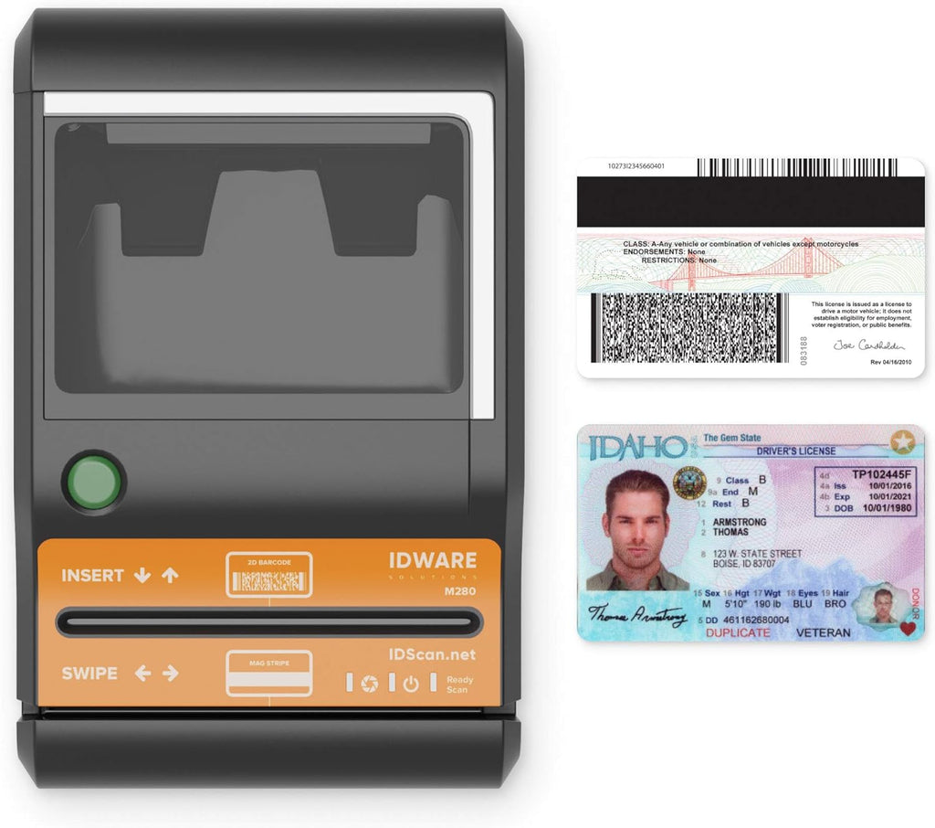 ID Scanner Desktop Solution with M280 ID Scanner Y6061