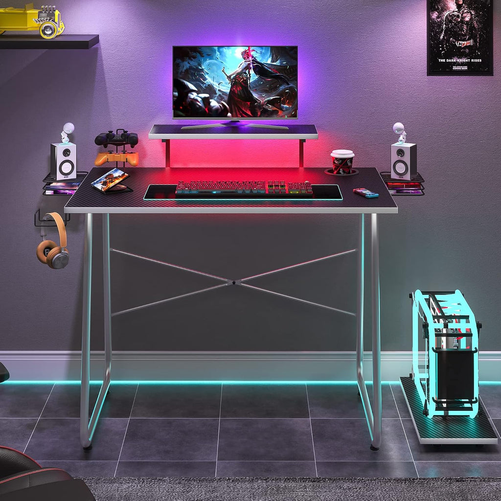 Gaming Desk with LED Light J9065