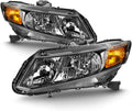 Honda Civic 4-Door Sedan Headlights Replacement Pair Set C869178