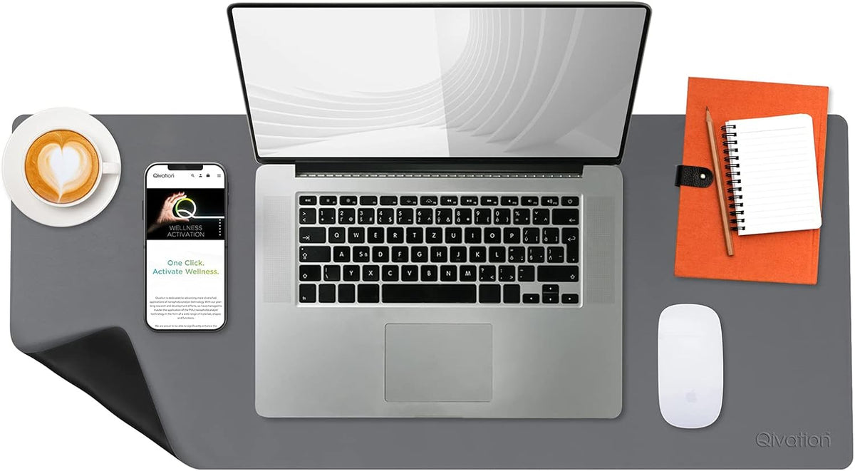 PU Leather Waterproof Desk Mat 40cm x 80cm Z4644