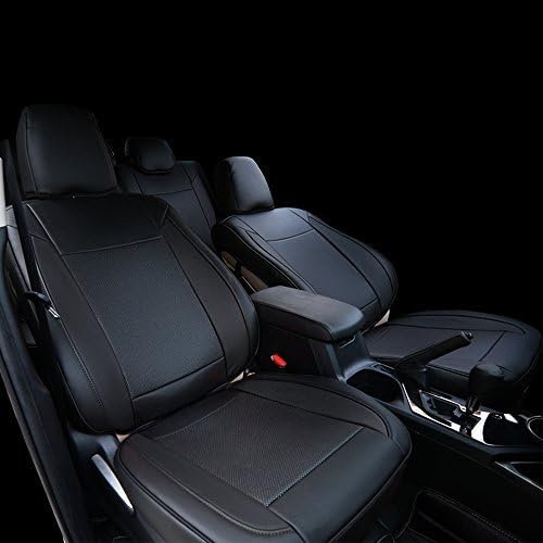 Custom Fit Leather Car Seat Covers Full Set I832565