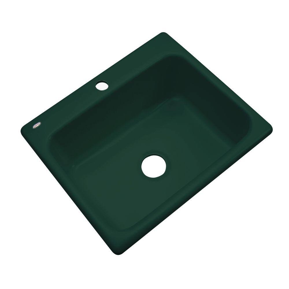 Drop-In Acrylic Single Bowl Kitchen Sink V3033
