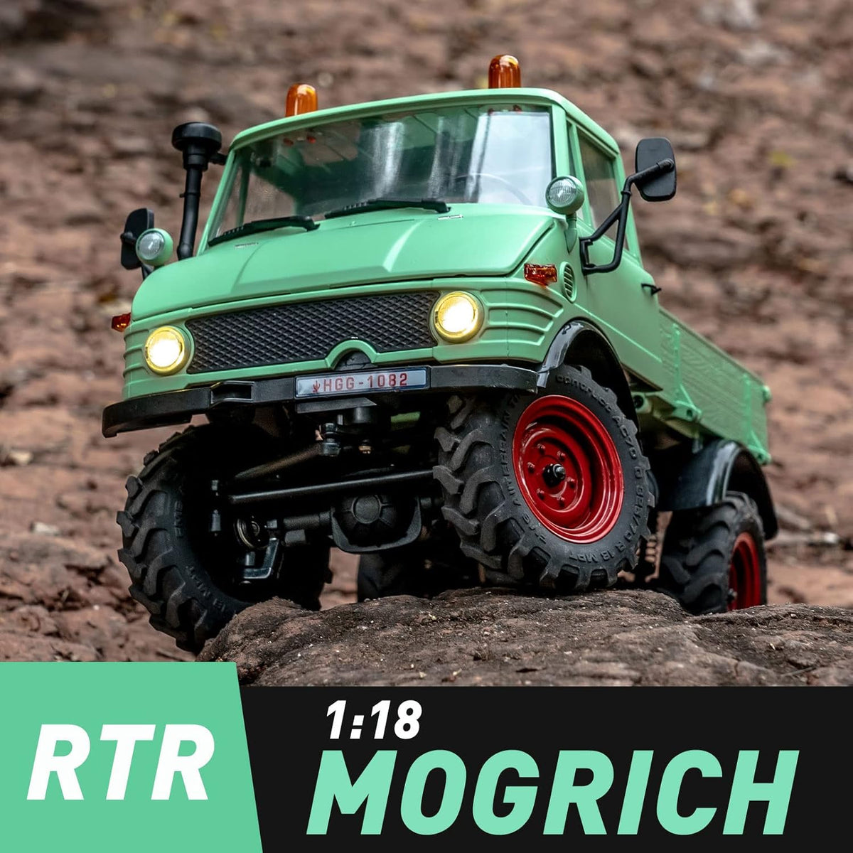 1/18 4WD RC Off-Road Crawler with LED Lights Q5083