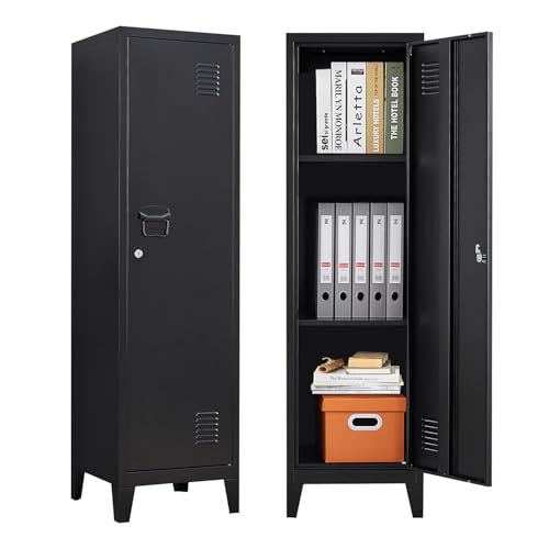 Metal Locker with Doors and Shelves R20797