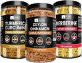 Ceylon Cinnamon, Berberine, and Turmeric 730 Capsules A419
