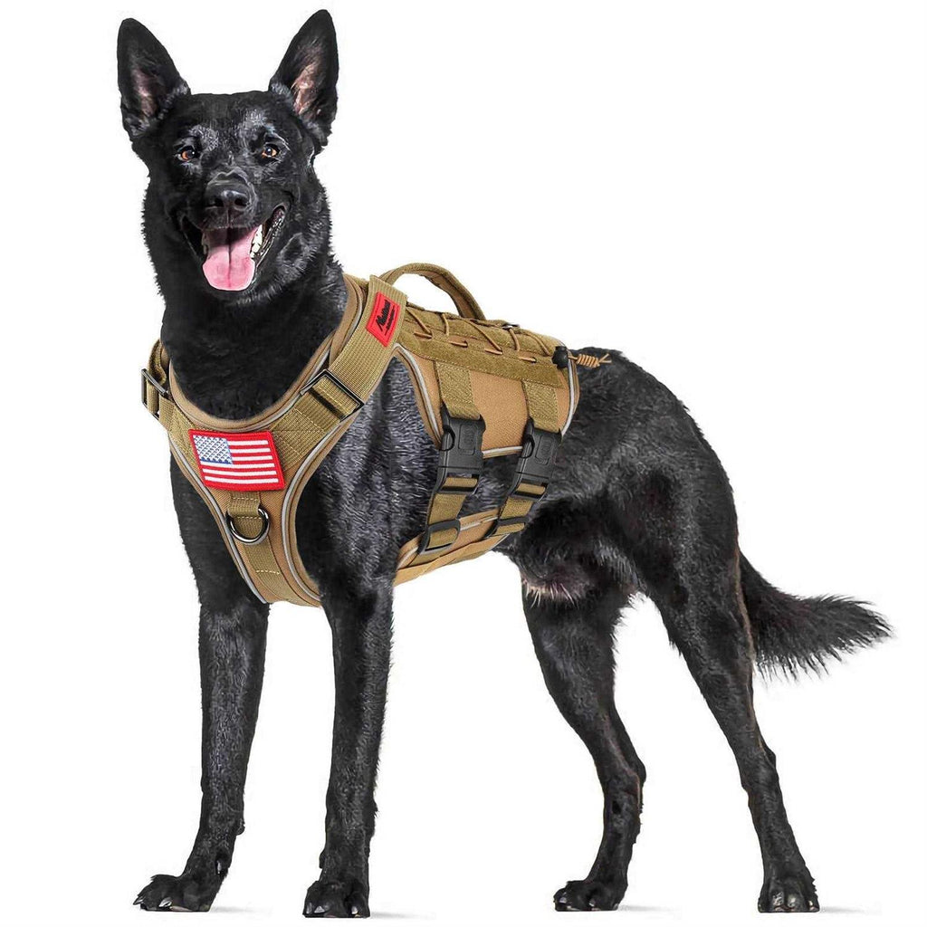 Tactical Dog Harness Reflective No Pull with Handle H94626
