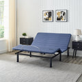 Queen Adjustable Metal Platform Bed Base with Wireless Remote Control S936