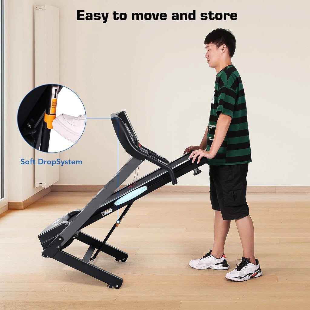Folding Treadmill 2.5 Horse Power 15 Preset Programs U704