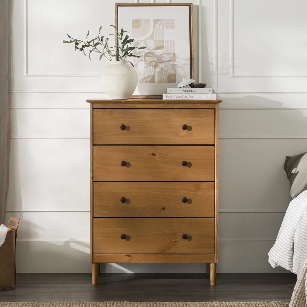 4 Drawer Solid Wood Dresser B88664
