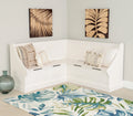 Backless Corner Dining Nook with Storage R33575