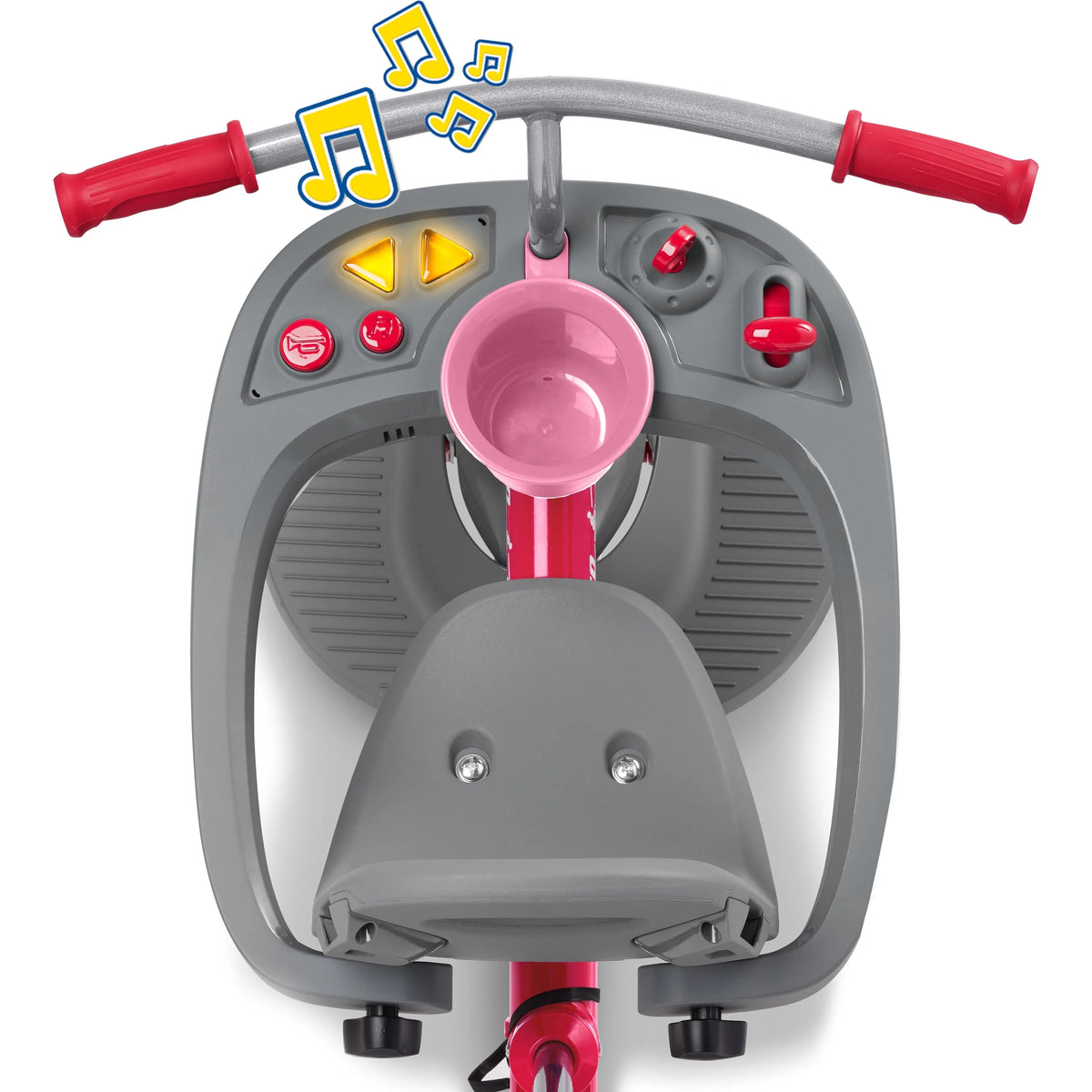 Red & Gray Convertible Tricycle I418727