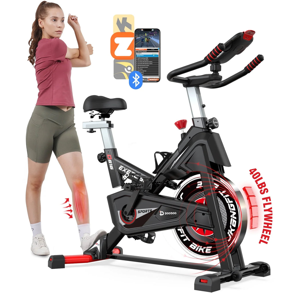 Indoor Cycling Bike with Silent Magnetic Resistance Y153635