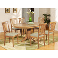 Handcrafted Oval Table With Leaf And 6 Chairs E325840