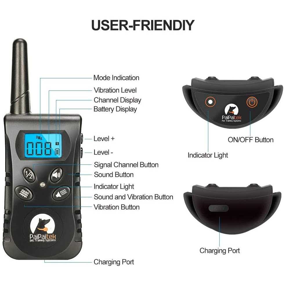 Dog Training Collar with Remote S492