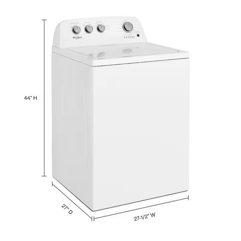 White Top Load Washing Machine B4635