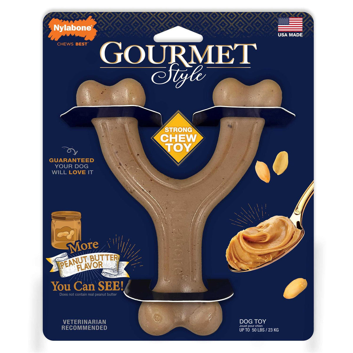 Peanut Butter Dog Chew Toy Y6907