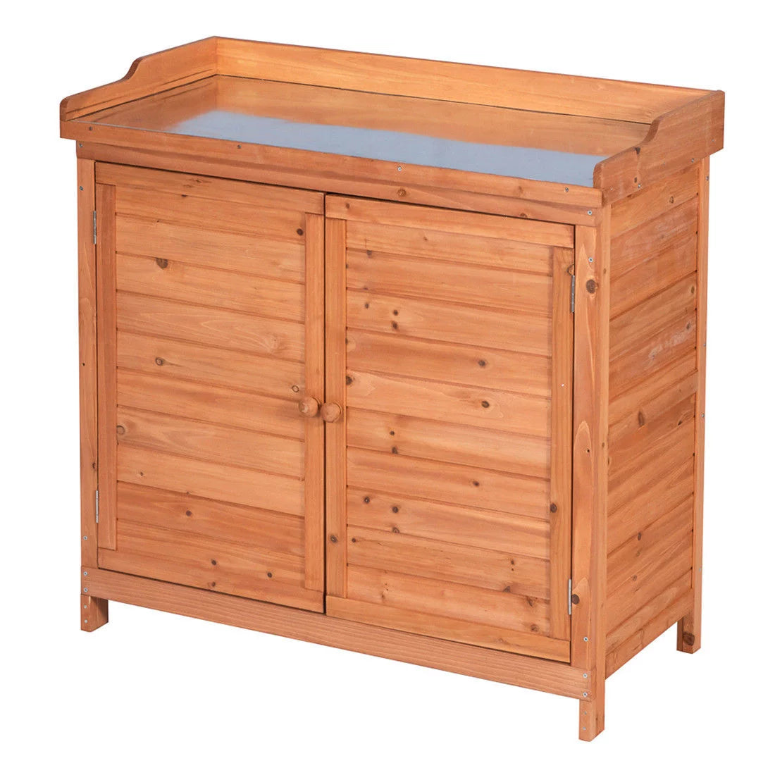 Wooden Potting Bench Storage Box F387705