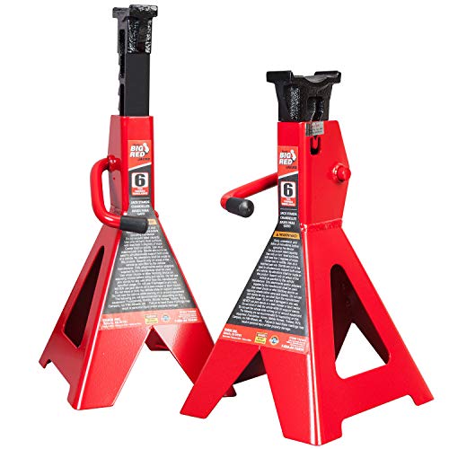 Heavy Duty Steel Jack Stands 3 Ton 1 Pair R56722