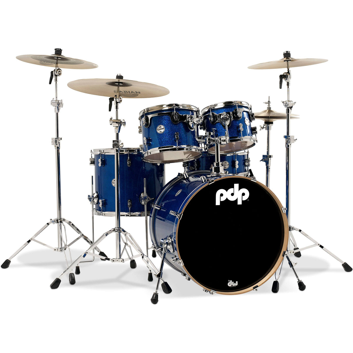 5-Piece Shell Pack Blue Sparkle Y801240