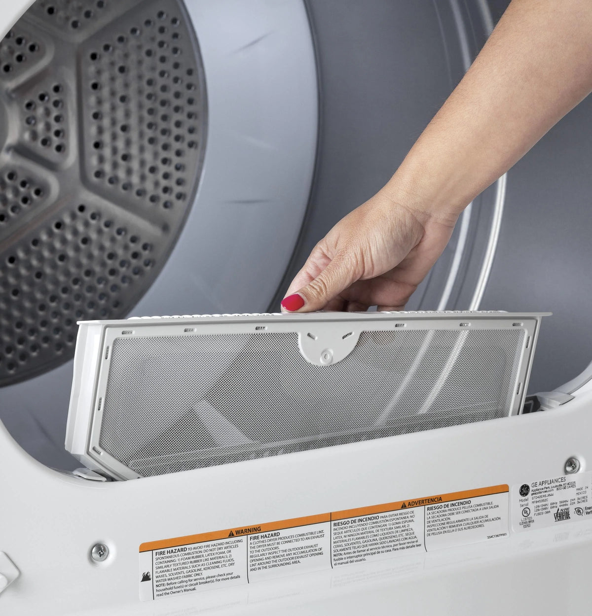 White Gas Dryer U391